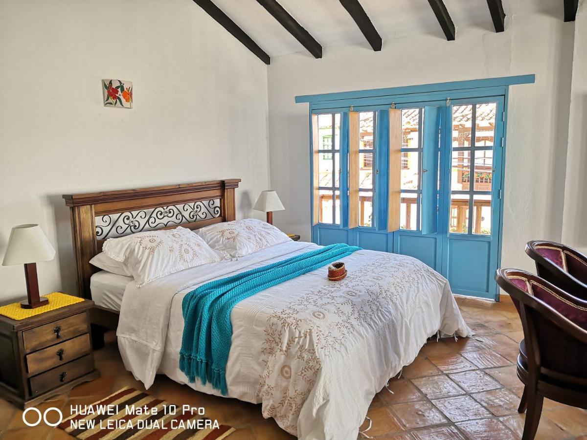Вілла Casa Azul Leyva Вілья-де-Лейва Екстер'єр фото